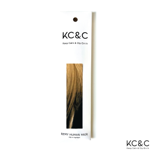 Brunette to Blonde Ombre Remy human hair highlights colour melt