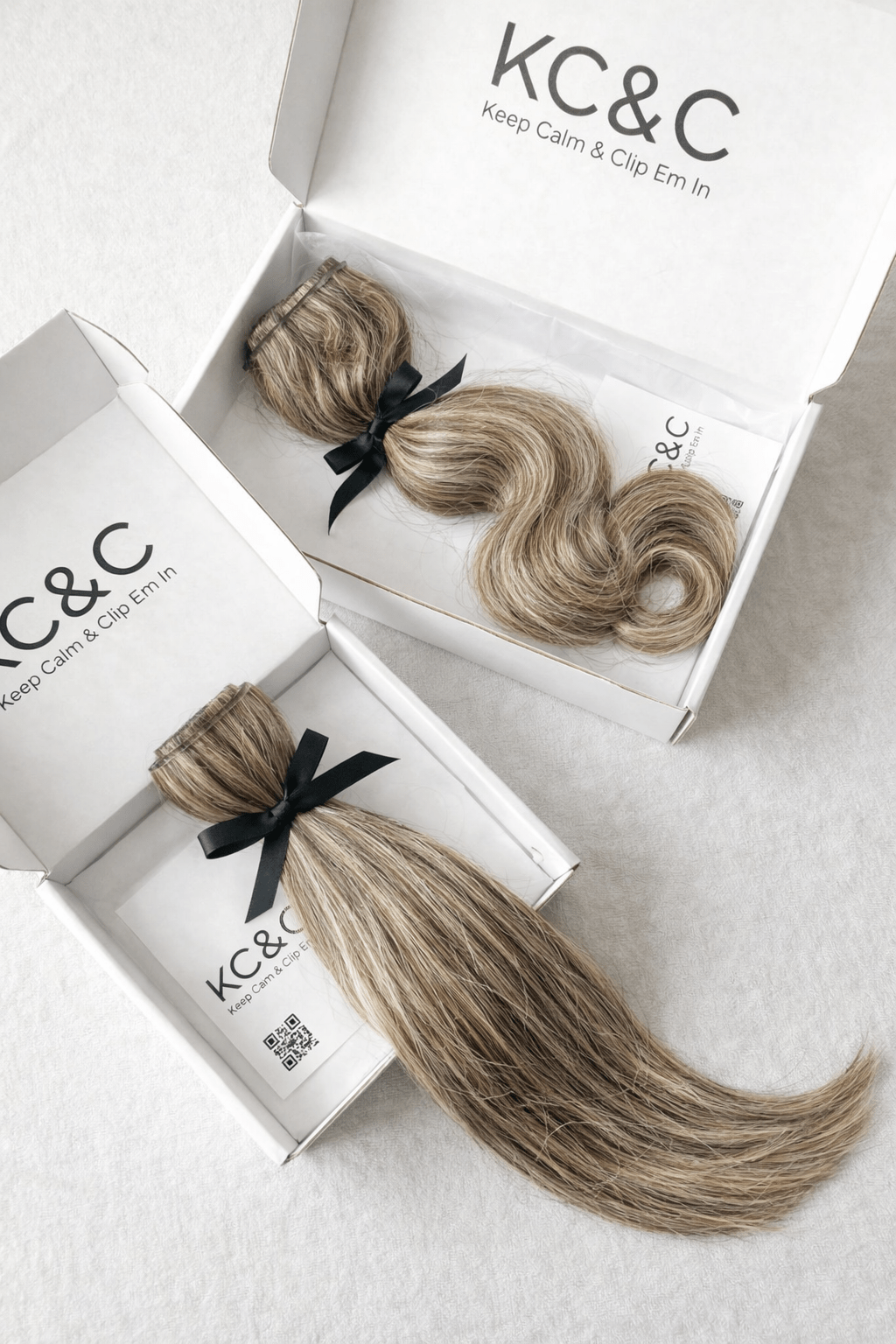 Salt & Pepper Hair - Dark Brown Light Slavic Remy Hair