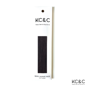Jet Black Highlight Single - Remy Human Hair Extension Clip-in