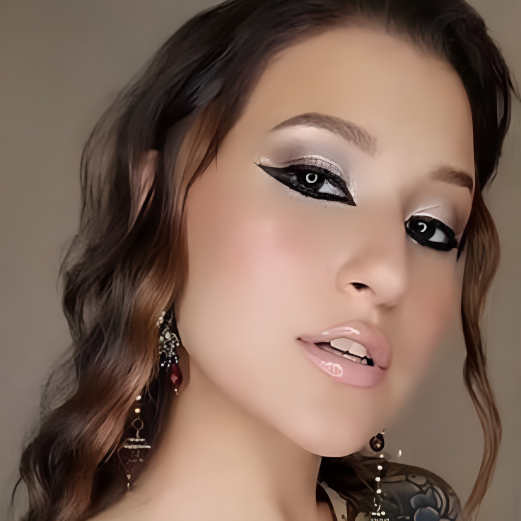 Caramel Brow Balayage for brunettes