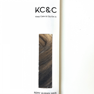 CARAMEL BRUNETTE OMBRE HIGHLIGHT CLIP-IN EXTENSIONS