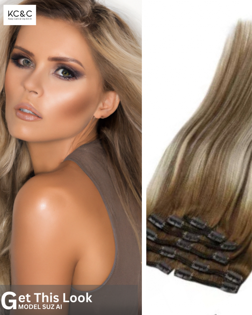 https://www.keepcalmandclipemin.com/product/clip-in-hair-extensions-caramel-blonde-balayage/ Clip In Hair Extensions Caramel Blonde Balayage