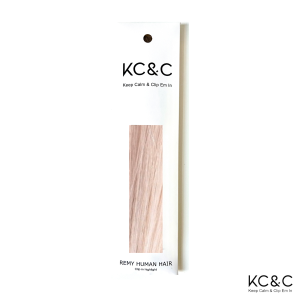 Dark Ice Blonde Balayage Remy human hair highlights