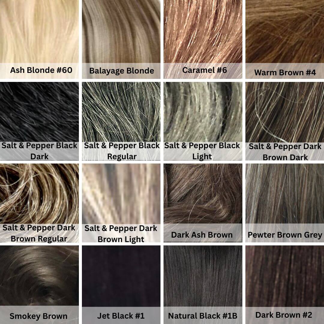 Hair Extension Colour Chart