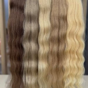 Slavic Virgin Hair Invisible Clip-in Hair Extensions