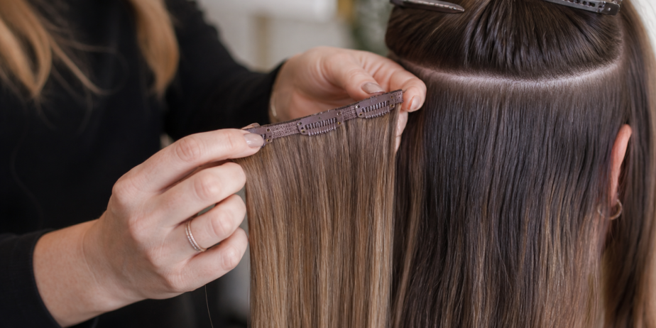 Clip-in hair extensions