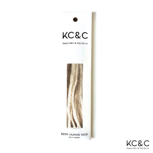 Balayage Blonde Asah Highlight. Remy human hair clip-in extensions