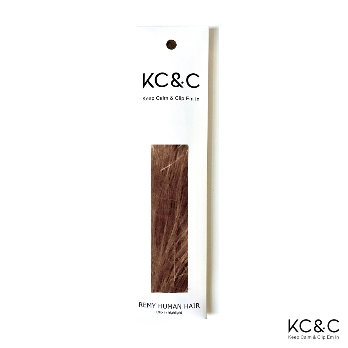 Caramel Brown Remy human hair highlights No bleach highlights